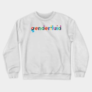 GENDERFLUID LGBTIQ+ PRIDE COMMUNITY Crewneck Sweatshirt